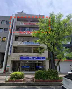 【大宮駅西口２分】４階37.５９坪。全面壁に看板設置可能。桜木町2丁目。カフェ程度相談可能