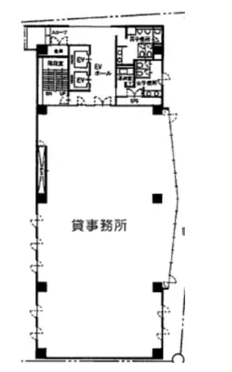 ■木場駅 徒歩1分 3F 現況:事務所仕様物件 【飲食不可】外観