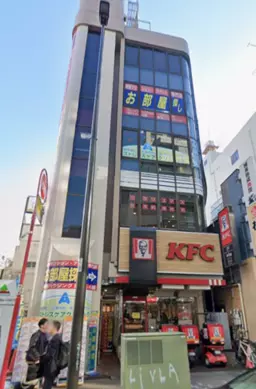 練馬駅徒歩1分の駅前通りに面しているビル4Fスケルトン物件【飲食可(重飲食不可)】外観