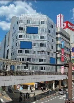 立川駅 徒歩1分 9F スケルトン物件 【業種相談】外観