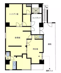 ■新橋駅 徒歩6分 1F 現況:内科クリニック居抜き物件 【重飲食不可】外観