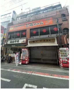 「亀有駅徒歩1分！元居酒屋のポテンシャルを活かせる、駅前一等地の2階ワンフロア店舗」外観