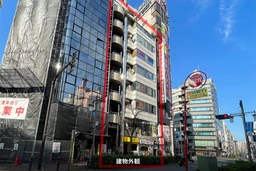 第2シャンボールビル　池袋駅から徒歩圏内。トキワ通り沿いに飲食出店可能な居抜き物件が出ました。外観