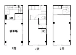 ■稲荷町駅 徒歩4分 1F〜3F 現況:その他 【人の出入りが多い業種不可・予約制相談可(プライベートサロンに最適)】外観