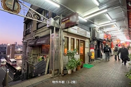 スナックウメ貸店舗　権之助坂商店街、飲食可能店舗！外観