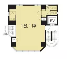 ■表参道駅 徒歩5分 10F 現況:事務所仕様物件 【飲食不可】