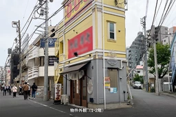 ソフィアフェスタ　JR中央・総武線大久保駅より徒歩1分！1階路面角地のラーメン店居抜き物件が出ました。外観