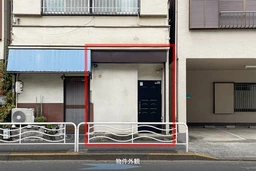 串田ハイツ南側店舗　JR総武線亀戸駅北口より10分。飲食可能な1階路面の小箱物件です！