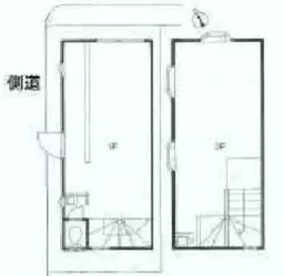 ■三鷹駅 徒歩6分 1F〜2F 現況:事務所仕様物件 【飲食可(業態相談)】外観