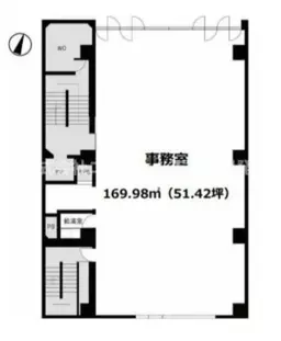 ■外苑前駅 徒歩4分 3F 現況:事務所仕様物件 【業種相談】