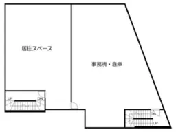 ■川崎駅 バス15分、バス停「桜本」停歩4分 2F ロードサイド 現況:その他 その他居抜きなど物件 【飲食不可】外観