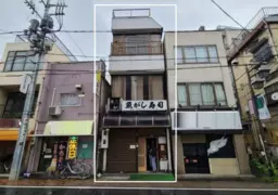 堀切菖蒲園駅 徒歩3分 1F〜3F テストキッチン居抜き物件 【重飲食可】外観