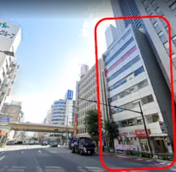 扇町通沿いの駅近ビル！　美容系店舗歓迎。外観