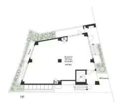 ■二子玉川駅 徒歩5分 1F スケルトン物件 【飲食可】