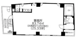■銀座駅 徒歩3分 6F 現況:AGAクリニック居抜き・スケルトン対応可能 【飲食不可】外観