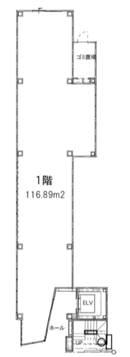 ■とうきょうスカイツリー駅 徒歩3分 1F スケルトン物件 【飲食可】