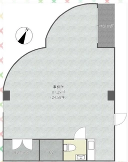【HS0722】葛西駅徒歩1分。飲食不可。サロンや事務所向け。