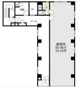 ■八丁堀駅【飲食不可】※メール問い合わせのみ対応可※