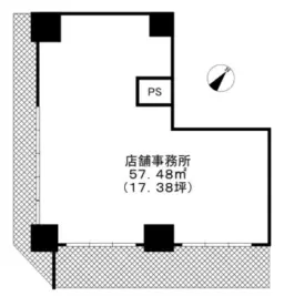 蒔田駅 徒歩1分 1F スケルトン物件 【飲食不可】
