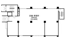 ■稲毛駅 徒歩21分 2F スケルトン物件 【飲食不可】外観