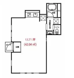 ■表参道駅 徒歩10分 1F 現況:その他 その他居抜きなど物件 【飲食不可、エステサロン向き】
