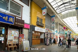 高橋貸店舗 東中延2616　荏原中延駅徒歩3分。商店街沿いの元飲食店。