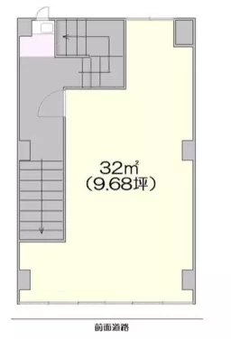 ■新宿御苑前駅 徒歩2分 2F 前テナント：カメラ販売店 【飲食不可】