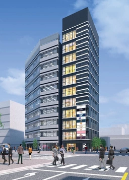 新小岩駅南口再開発　物販·サービス店舗外観