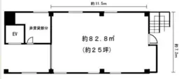 ■川崎大師駅 徒歩14分、バス停「中島2丁⽬」停歩1分 1F スケルトン物件 【重飲食可】外観