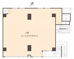 幕張駅 徒歩1分 2F スケルトン物件 【業種相談】
