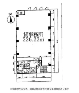 ■平塚駅 徒歩2分 2F 現況:事務所仕様物件 【飲食不可】外観