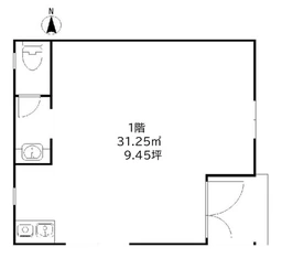 駅近！1階路面！裏路地【飲食不可】