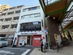 大森駅 徒歩7分 4F 事務所使用（旅行代理店）【飲食可(重飲食不可)】商店街/ 繁華街/ 角地外観