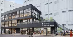 富田林駅 徒歩1分 駅ロータリー沿い3階店舗 【飲食可】