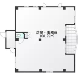 ■学芸大学駅 徒歩3分 3F 内装は事務所仕上げでの引き渡し 【業種相談】