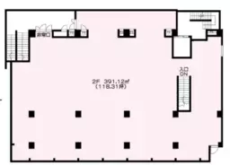 小岩駅 徒歩2分 2F スケルトン物件 【業種相談】