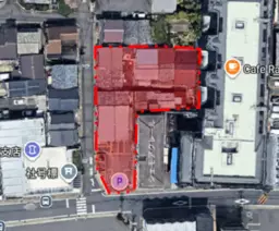車折神社駅 徒歩4分 1F約60坪　2F約60坪 駐車場付きスケルトン物件 【重飲食可】外観