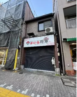 入谷駅 徒歩2分 1F＋２F　1階 14.28㎡ ２階 16.83㎡　合計：31.1 現況: 飲食居抜き物件 【飲食可】外観