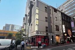 白石ビル　銀座駅から徒歩5分、銀座コリドー街近くの2階でバーの居抜き物件が出ました。外観