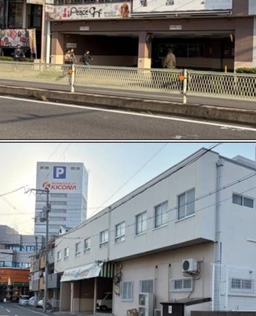 城北公園通り沿い外観