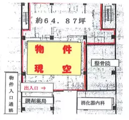 ■吉祥寺駅 徒歩5分 1F スケルトン物件 【クリニック希望、飲食・消費者金融・風俗・音の出る業態等不可】外観