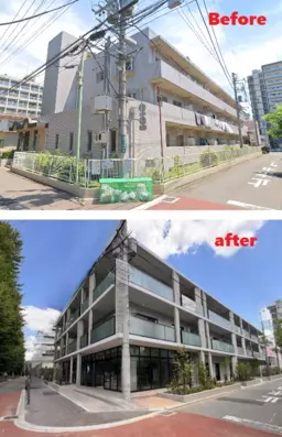 北浦和駅 徒歩4分◆デザイナーズマンションの1階テナント◆『北浦和公園』目の前の路面店◆飲食店不可◆条件変更で募集◆外観