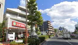 【下赤塚駅1分】地下１階57.47坪。専用地下入り口あり、24時間営業可。川越街道ロードサイド。重飲食可能外観