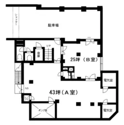 ■渋谷駅 徒歩7分 B1F 現況:その他 その他居抜きなど物件 【飲食不可、静かな店舗相談可】※専用駐車場契約必須※