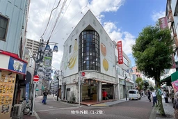 みのりやビル　亀有駅南口・ゆうろーど商店街沿いの1-2階店舗。物販、サービス店舗、軽飲食におすすめ。外観