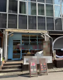 肥後橋駅 徒歩6分 江戸堀北通沿い 1F肉バル居抜き居抜き物件 【軽飲食可】外観