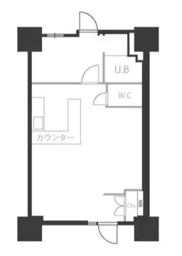■学芸大学駅 徒歩14分 1F 居抜き相談可 【飲食不可】外観