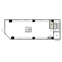 武蔵小杉駅 徒歩5分 2F 貸店舗（一部）