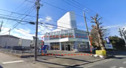 【さいたま市見沼区県道1号】１階１０７坪。ロードサイド物件、大看板、駐車場有。検査済証なし。飲食不可外観