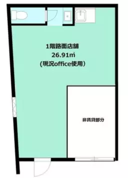 ■表参道駅 徒歩9分 1F 現況:その他 その他居抜きなど物件 【業種相談(重飲食不可)】